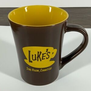 Gilmore Girls Luke’s Diner Brown and Yellow Coffee Mug